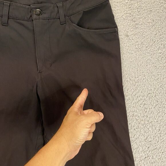 Lululemon ABC Classic-Fit Pant size 30x32 Warpstreme Chino 5-Pocket Black M5583S - Picture 3 of 12